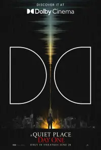 Постер до фильму"Тихе місце: День перший" #921577