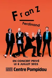 Franz Ferdinand en concert privé au Centre Pompidou