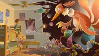Задник до фильму"Кіт у капелюсі" #806004