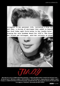 Постер до фильму"Джуді" #973426