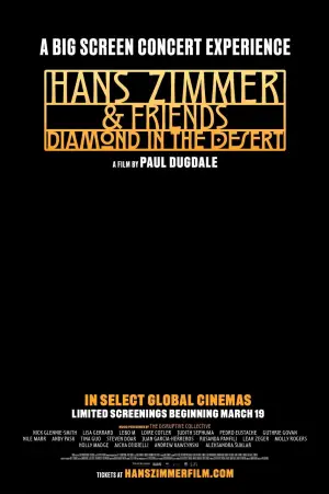 Постер до фильму"Hans Zimmer & Friends: Diamond in the Desert" #782360