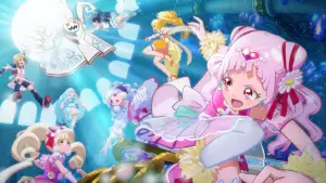 Задник до фильму"映画 HUGっと！プリキュア♡ふたりはプリキュア オールスターズメモリーズ" #721147