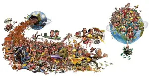 Задник до фильму"Цей шалений, шалений, шалений, шалений світ" #701788