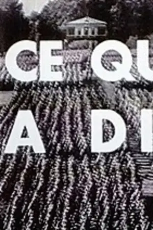 Постер до фільму "Ce qu