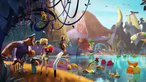 Задник до фильму"Мінлива хмарність, часом фрикадельки 2" #285224