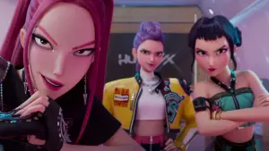 Задник до фильму"Кейпоп-мисливиці на демонів" #510798