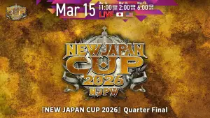 Задник до фильму"NJPW New Japan Cup 2026 - Day 9" #776949