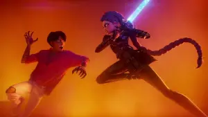 Задник до фильму"Кейпоп-мисливиці на демонів" #510629