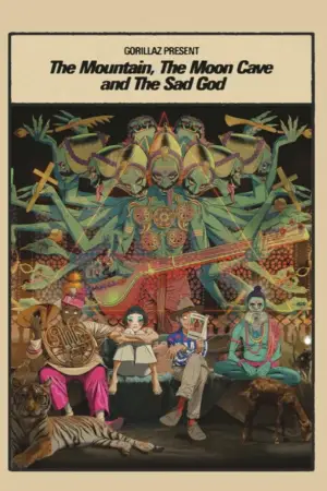 Постер до фильму"Gorillaz Present: The Mountain, The Moon Cave and The Sad God" #812379