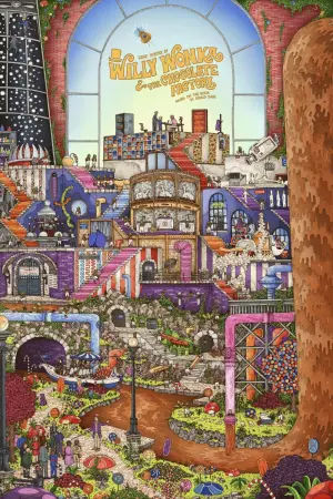 Постер до фильму"Віллі Вонка та шоколадна фабрика" #631770