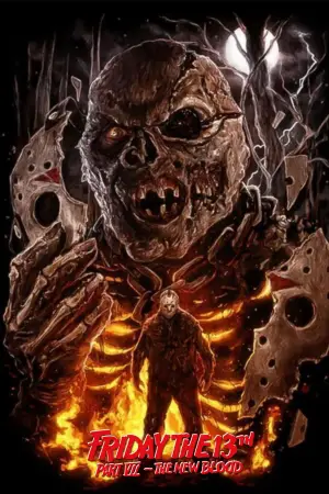 Постер до фильму"П’ятниця 13-те: Частина 7. Нова кров" #714221