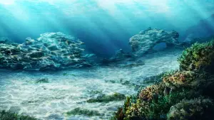 Задник до фильму"映画ドラえもん 新・のび太の海底鬼岩城" #762483