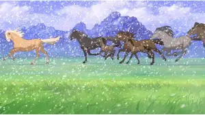 Задник до фильму"Спіріт – душа прерій" #803020