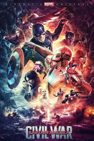 Постер до фильму"Перший месник: Протистояння" #748733