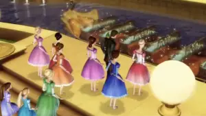 Задник до фильму"Barbie in the 12 Dancing Princesses" #862623