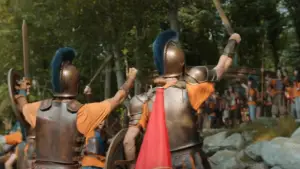 Задник до фильму"A Hero