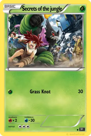 Постер до фильму"Покемон. Фільм: Секрети Джунглів" #731806