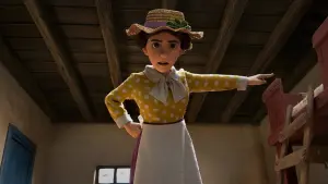 Задник до фильму"Троє розбійників і лев" #197436