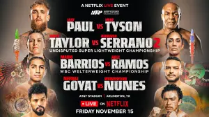 Задник до фильму"Джейк Пол — Майк Тайсон" #705917