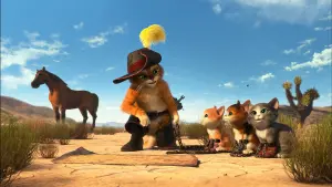 Задник до фильму"Кіт у чоботях: Троє чортенят" #281076