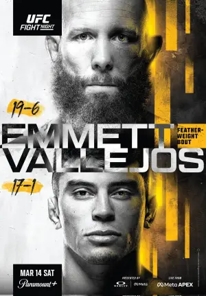 Постер до фильму"UFC Fight Night 269: Emmett vs. Vallejos" #784416