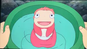 Задник до фильму"Рибка Поньо на кручі" #754866