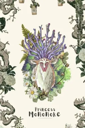 Постер до фильму"Принцеса Мононоке" #749503