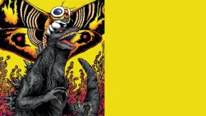 Задник до фильму"Мотра проти Ґодзілли" #811373