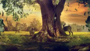 Задник до фильму"Le Chêne" #792500