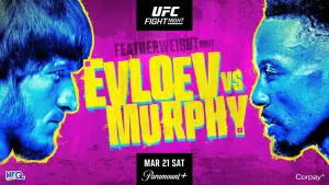 Задник до фильму"UFC Fight Night 270: Evloev vs. Murphy" #782489