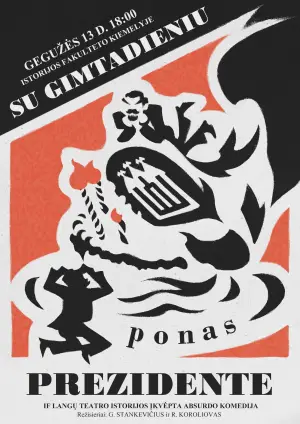 Постер до фильму"Su Gimtadieniu, Ponas Prezidente" #822317