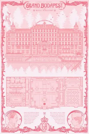 Постер до фильму"Готель «Ґранд Будапешт»" #24442
