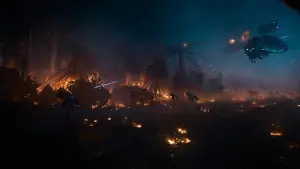 Задник до фильму"Матриця: Воскресіння" #601302