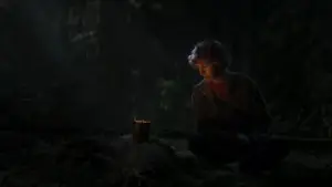 Задник до фильму"A Hero