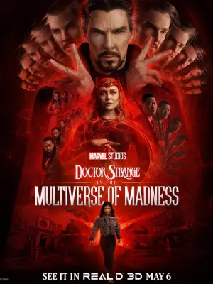 Постер до фильму"Доктор Стрендж у Мультивсесвіті божевілля" #5450
