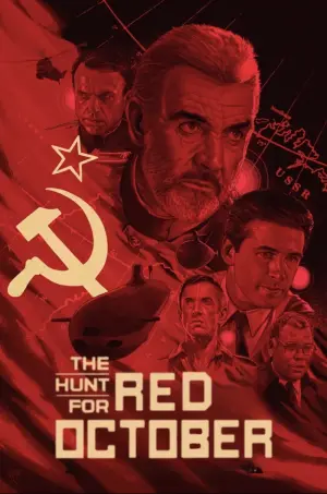 Постер до фильму"Полювання на "Червоний Жовтень"" #67729