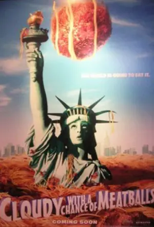 Постер до фильму"Мінлива хмарність, часом фрикадельки" #484493