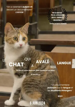 Постер до фільму "Le Chat qui a Avalé ma Langue"