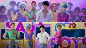 Задник до фильму"Кейпоп-мисливиці на демонів" #764971