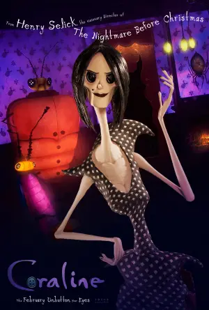 Постер до фильму"Кораліна у світі кошмарів" #522648