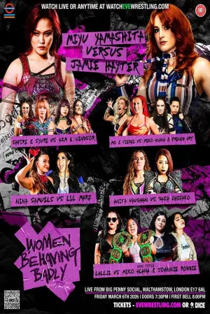 Постер до фільму "EVE 145: Women Behaving Badly"