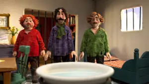 Задник до фильму"Троє розбійників і лев" #197394