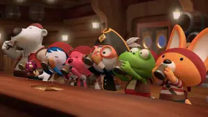 Задник до фильму"Пінгвінчик Пороро: Пірати острова скарбів" #756772