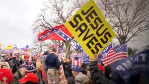 Відео до фільму God & Country: The Rise of Christian Nationalism | Official Trailer