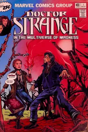 Постер до фильму"Доктор Стрендж у Мультивсесвіті божевілля" #5510