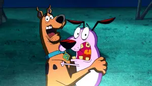 Задник до фильму"Прямо з Ніде: Скубі-Ду зустрічає Куража, полохливого собаку" #753774