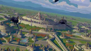 Задник до фильму"Атлантида: Загублена імперія" #692051