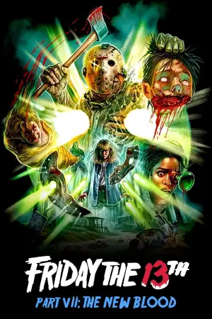 Постер до фильму"П’ятниця 13-те: Частина 7. Нова кров" #714225