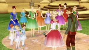 Задник до фильму"Barbie in the 12 Dancing Princesses" #862638