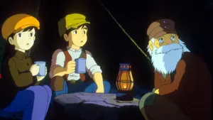 Задник до фильму"Небесний замок Лапута" #180836